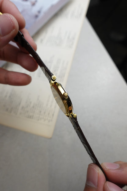 Burberry Classic Guilloche Gold on Gold swiss made variation