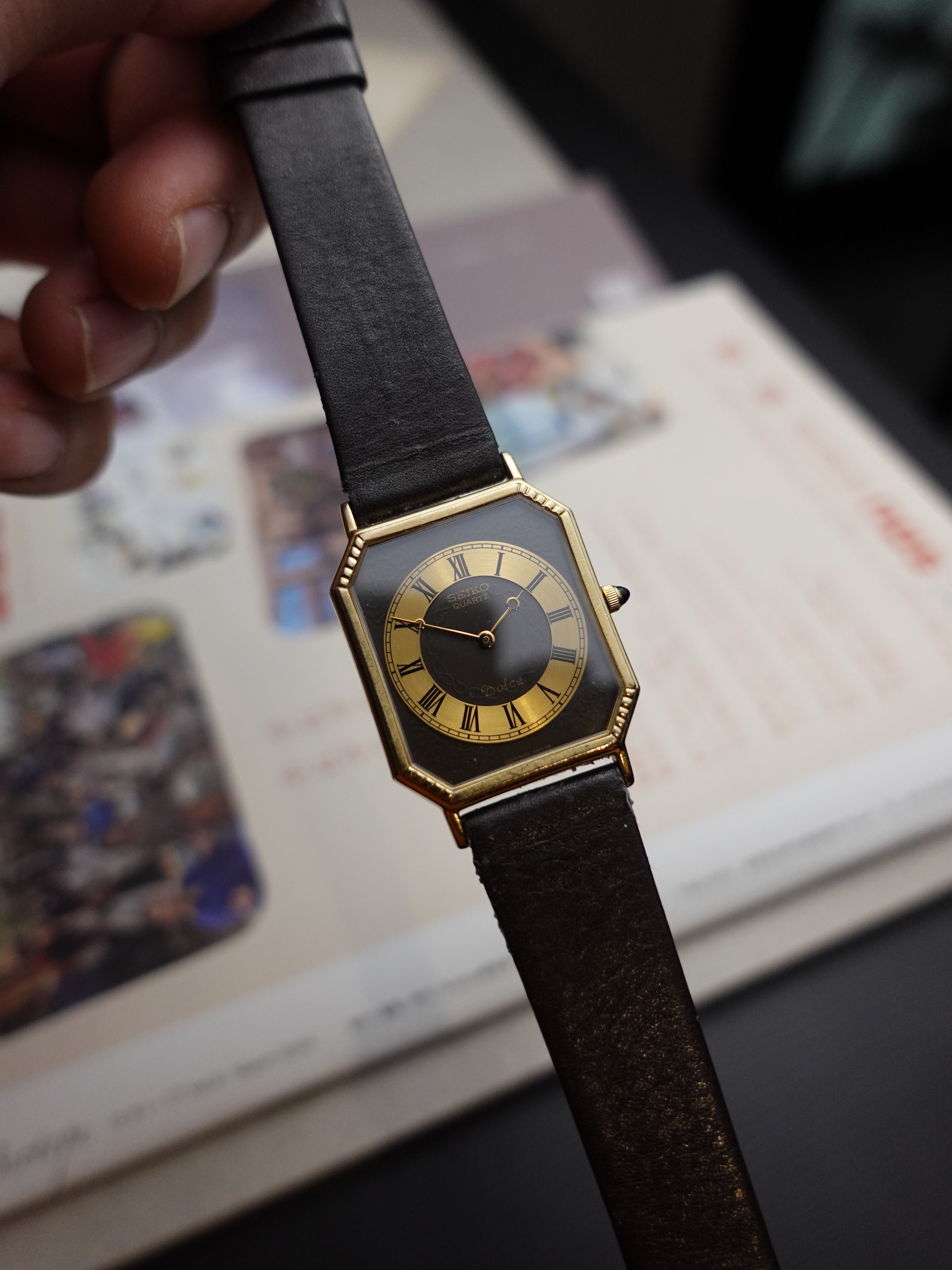 Rare Seiko Dolce 10k Case with art deco dial #096 – My First Vintage