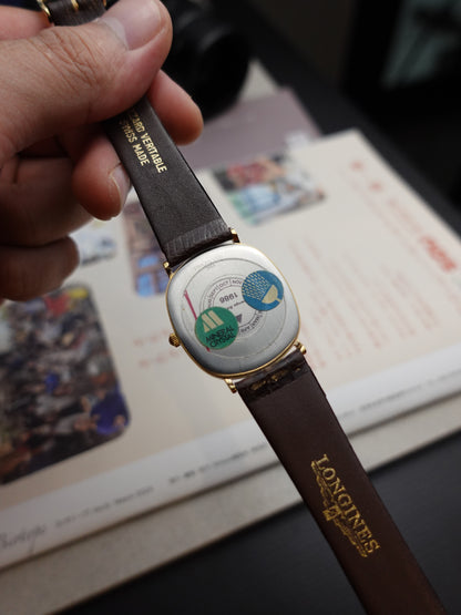 Longines Elipse Quartz 1986 with original buckle and strap #413