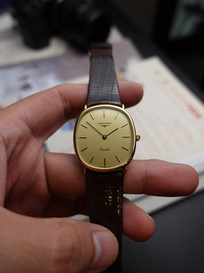Longines Elipse Quartz 1986 with original buckle and strap #413