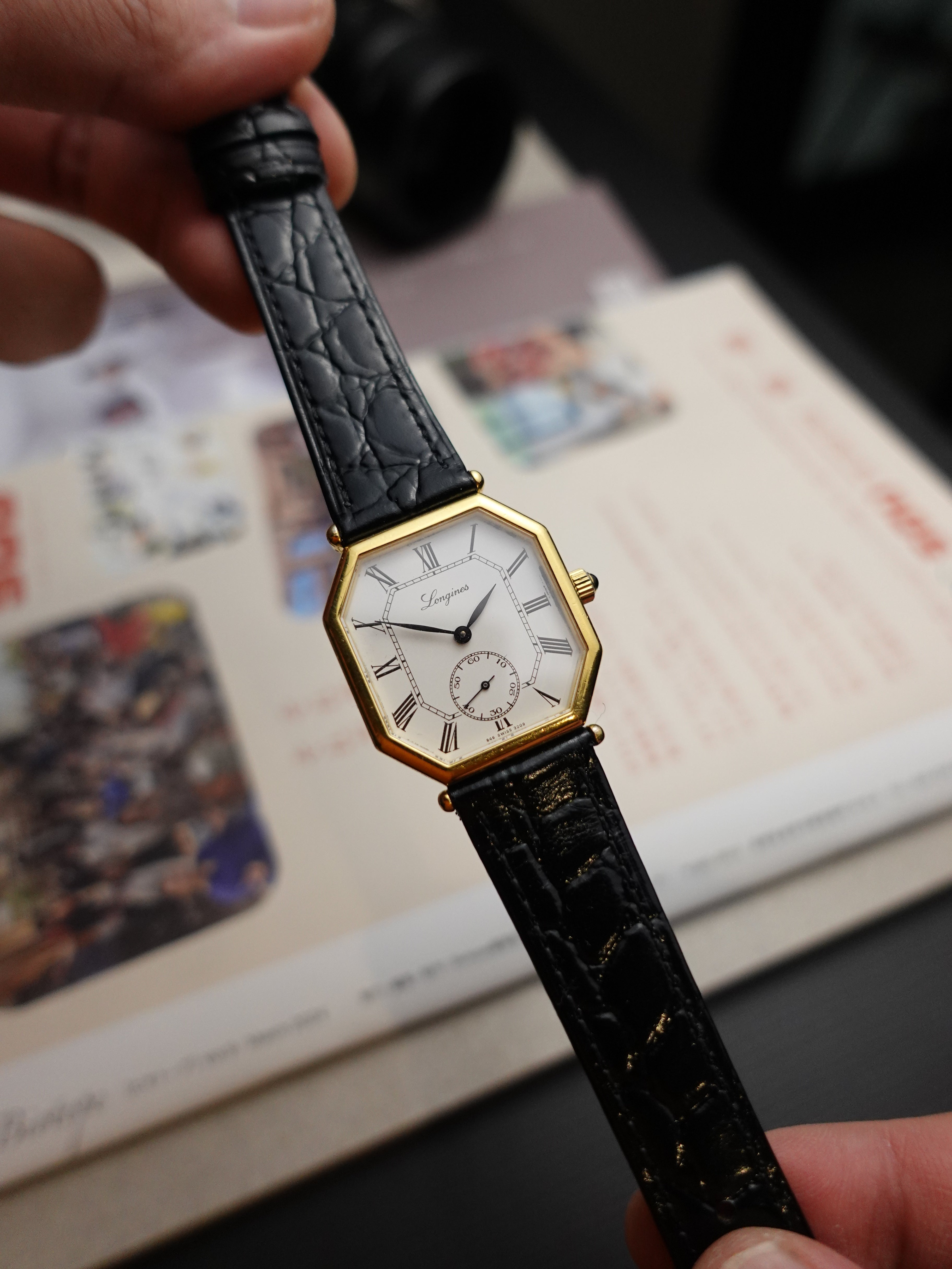 Men longines octo manual winding 1983th men's size – My First Vintage