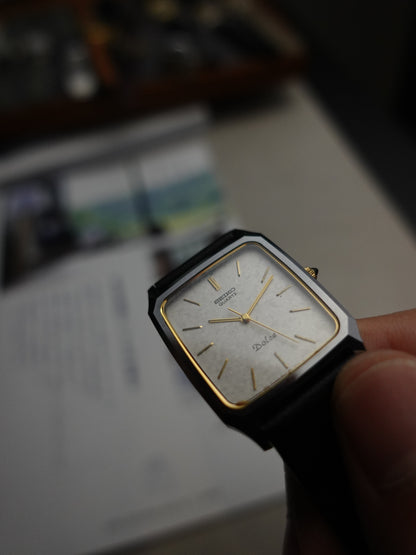Seiko Dolce tank 'icyflake' dial with scratch resistant case&nbsp;