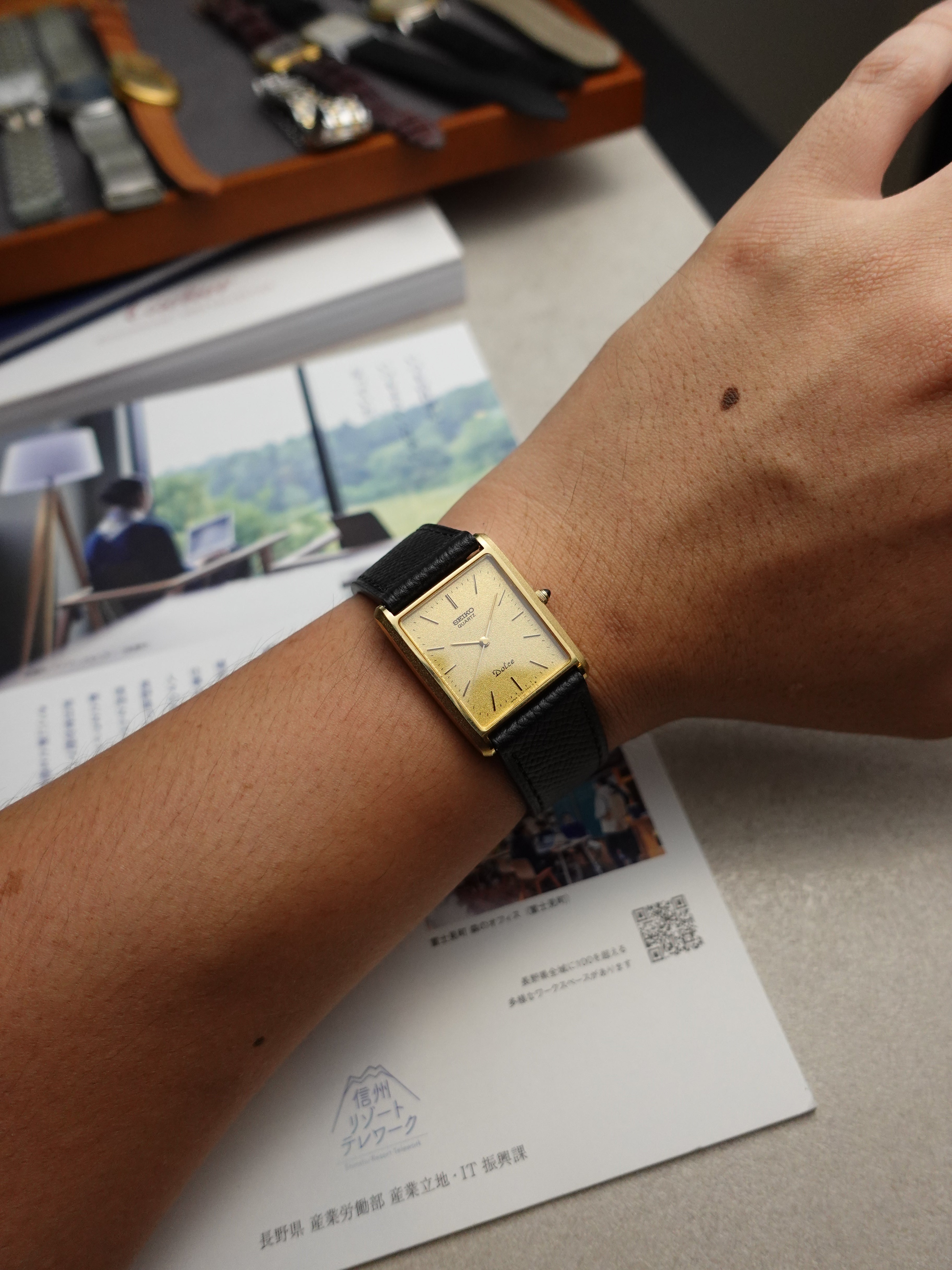 Seiko Tank Dolce SGP30 gold edition – My First Vintage