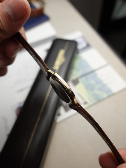 1983 Longines 150th anniversary cushion case Quartz With original box