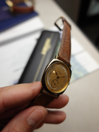 1983 Longines 150th anniversary cushion case Quartz With original box