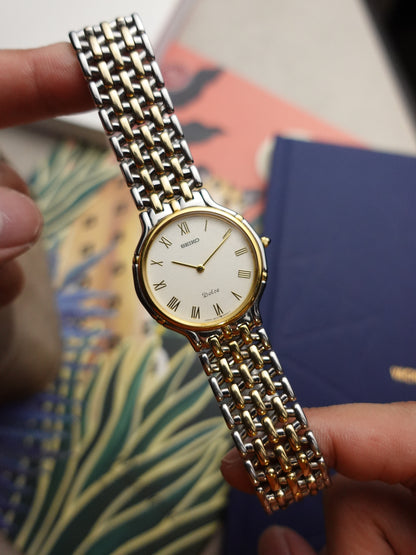 Seiko Dolce spider bracelet Full set box and paper