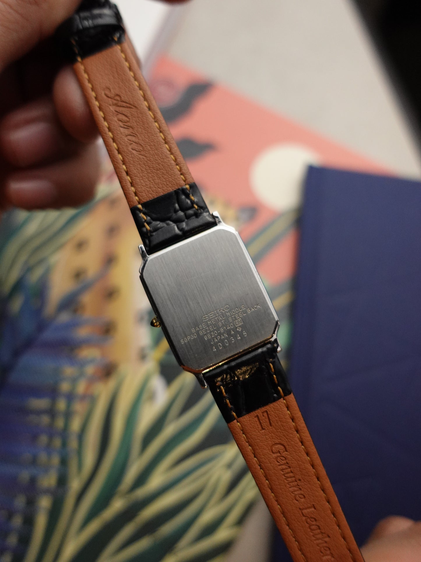 Seiko Dolce 2 tone sector dial