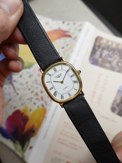 Longines Elipse Quartz Roman numerals with original Box #528