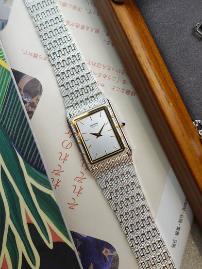 Rado Quartz in full integrated Bracelet in large size #491