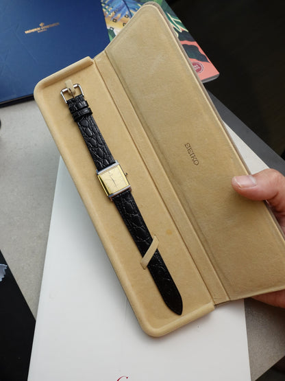 Seiko Dolce Scratch Resistant Tungsten Carbide Case with original Box #545