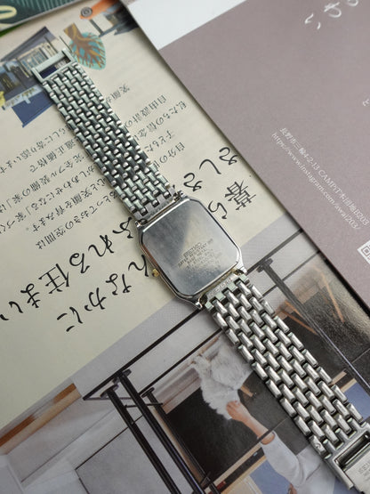 Seiko Dolce 2-tone bracelet with anti-magnetic case