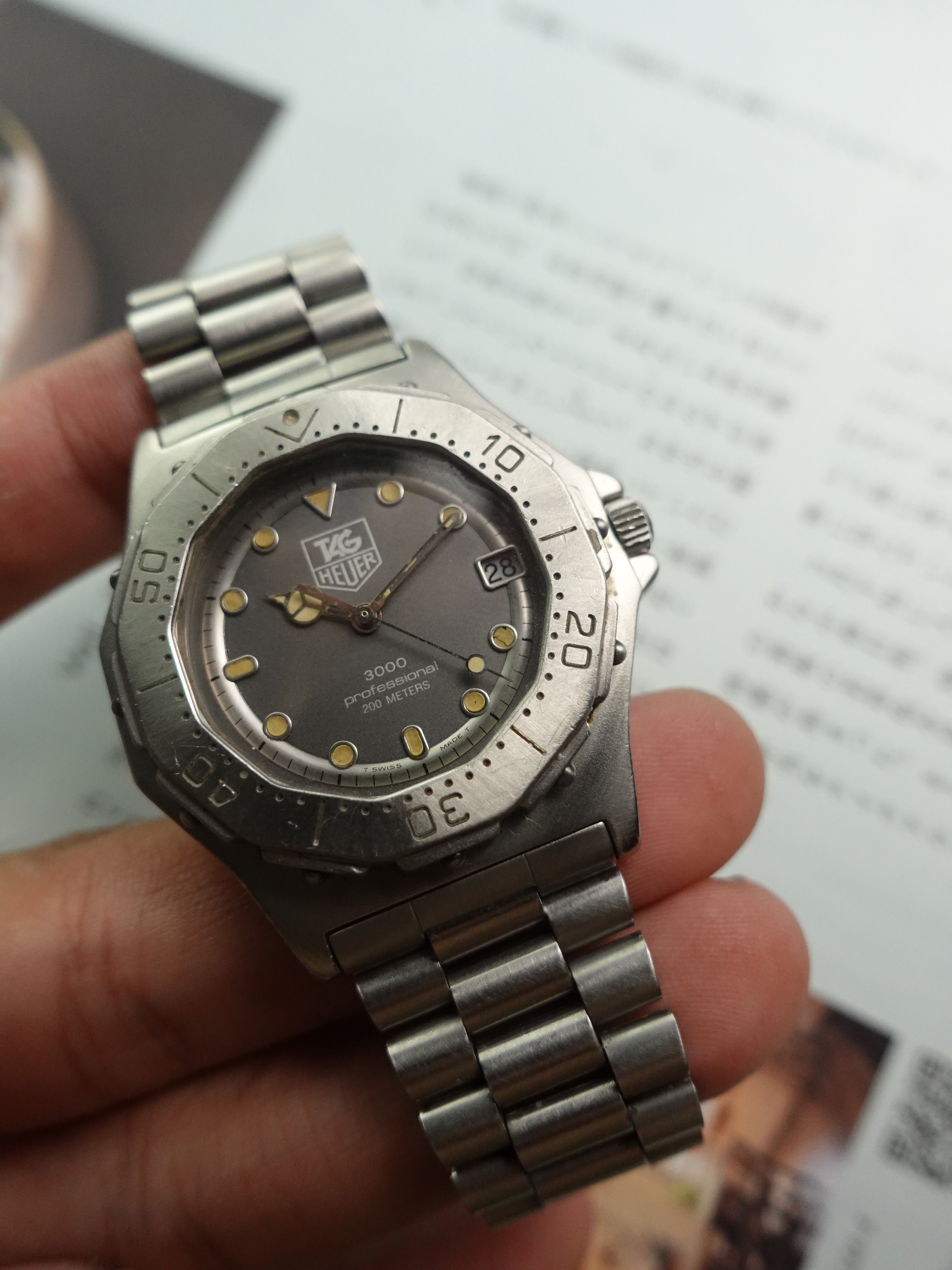 1983 TAG Heuer 3000 Quartz – My First Vintage