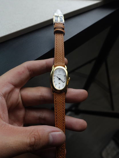 Seiko Ladies "Baignoire" Gold