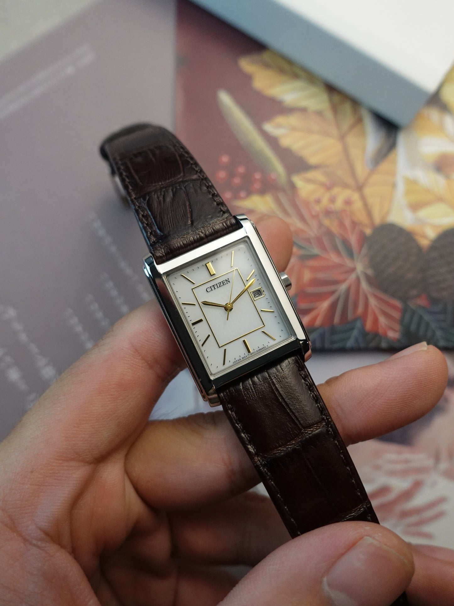 Citizen Eco-Drive Tank couple set (new solar batteries)