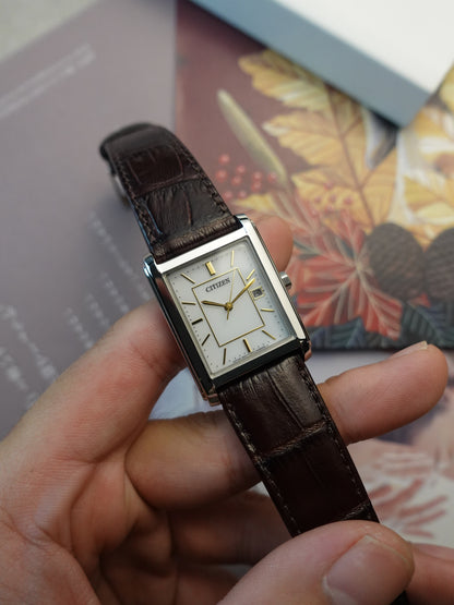 Citizen Eco-Drive Tank couple set (new solar batteries)