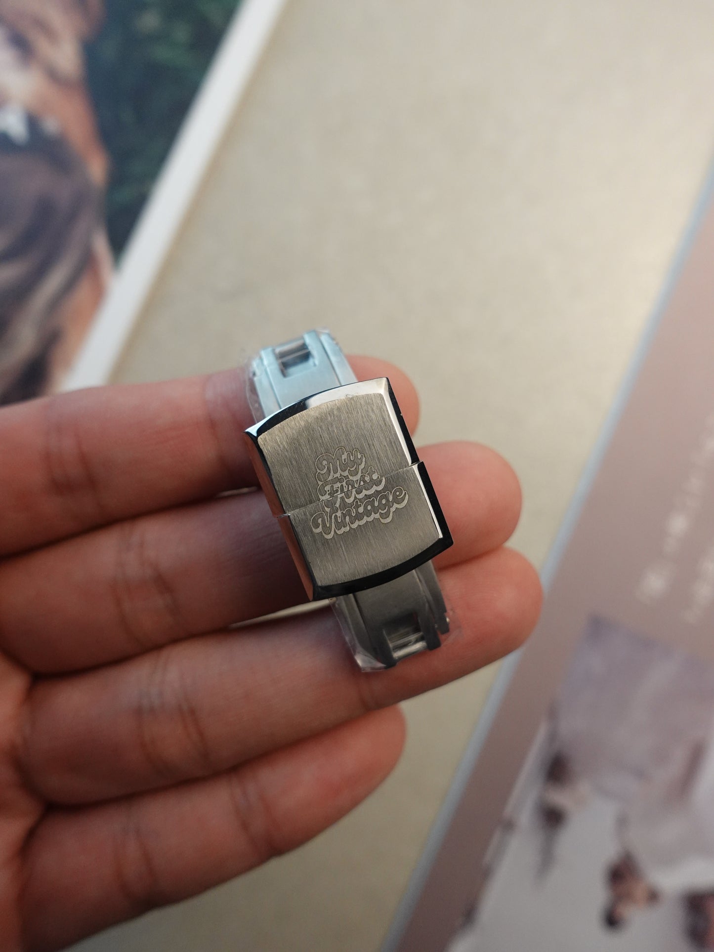 Cut to Size Flouro Rubber Watch Strap AKA Potong to Size lah!