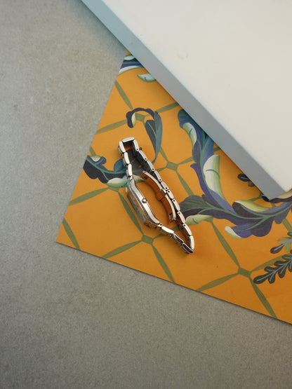 Citizen Eco-drive Tonneau with side diamonds and mother of pearl dial