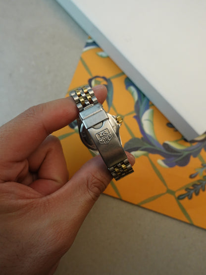 Ladies Tag Heuer 1000 2-tone Submariner with original warranty & links