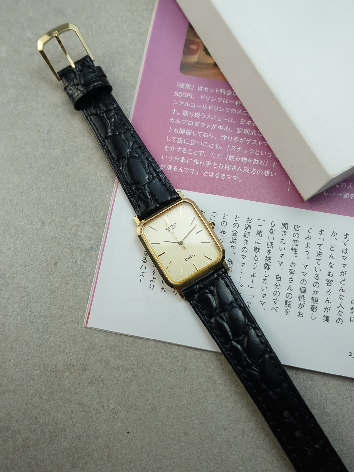 Seiko Dolce  7731-5240 with original bukcle