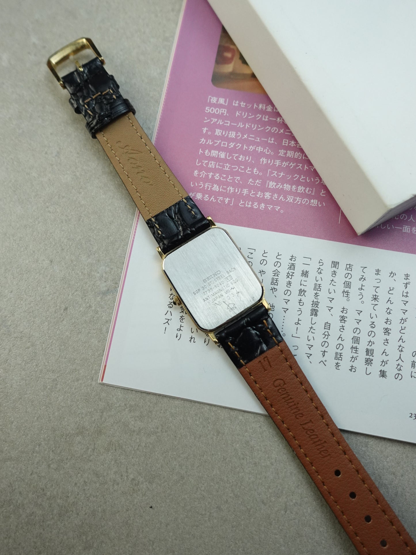 Seiko Dolce  7731-5240 with original bukcle