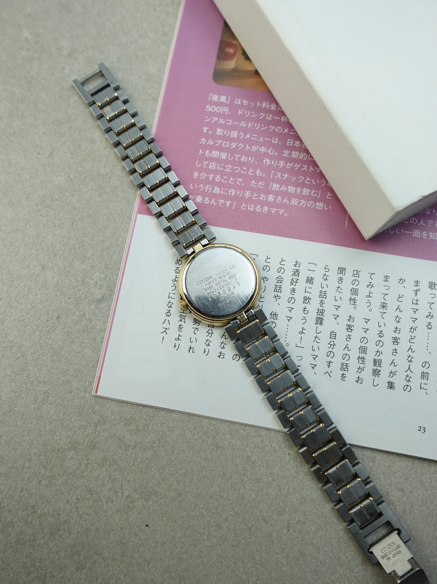 Seiko Exceline Bracelet with Pink Mother of pearl dial