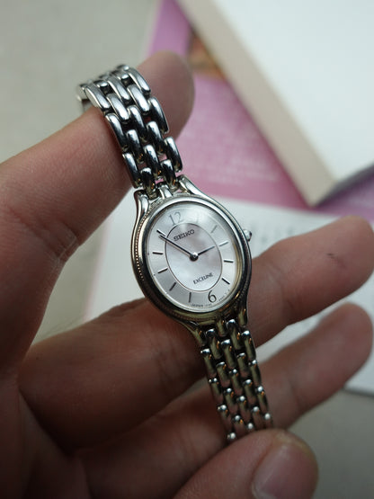 Seiko Exceline Bracelet with Pink Mother of pearl dial