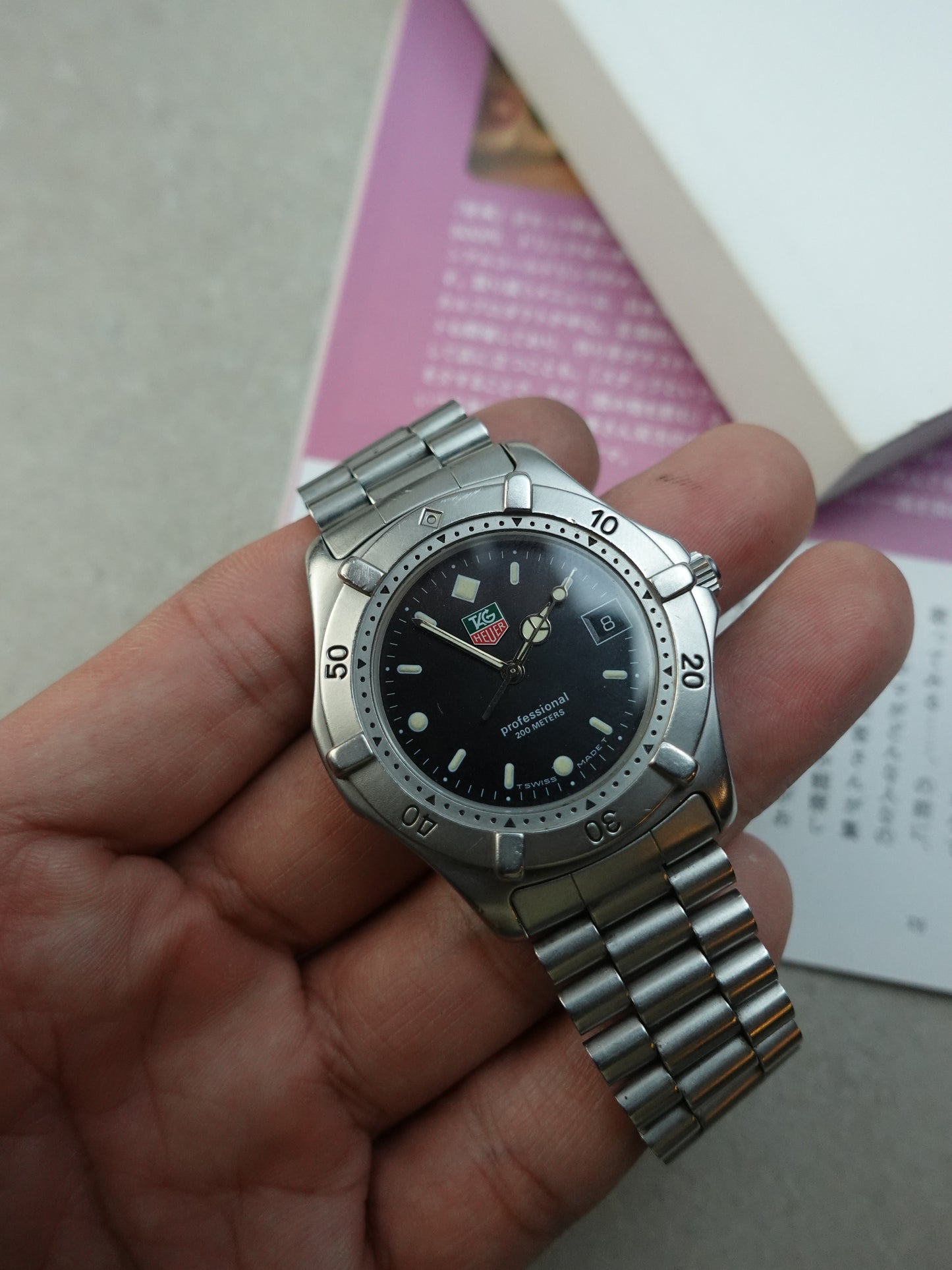 Men's Tag Heuer 2000 Professional dive watch