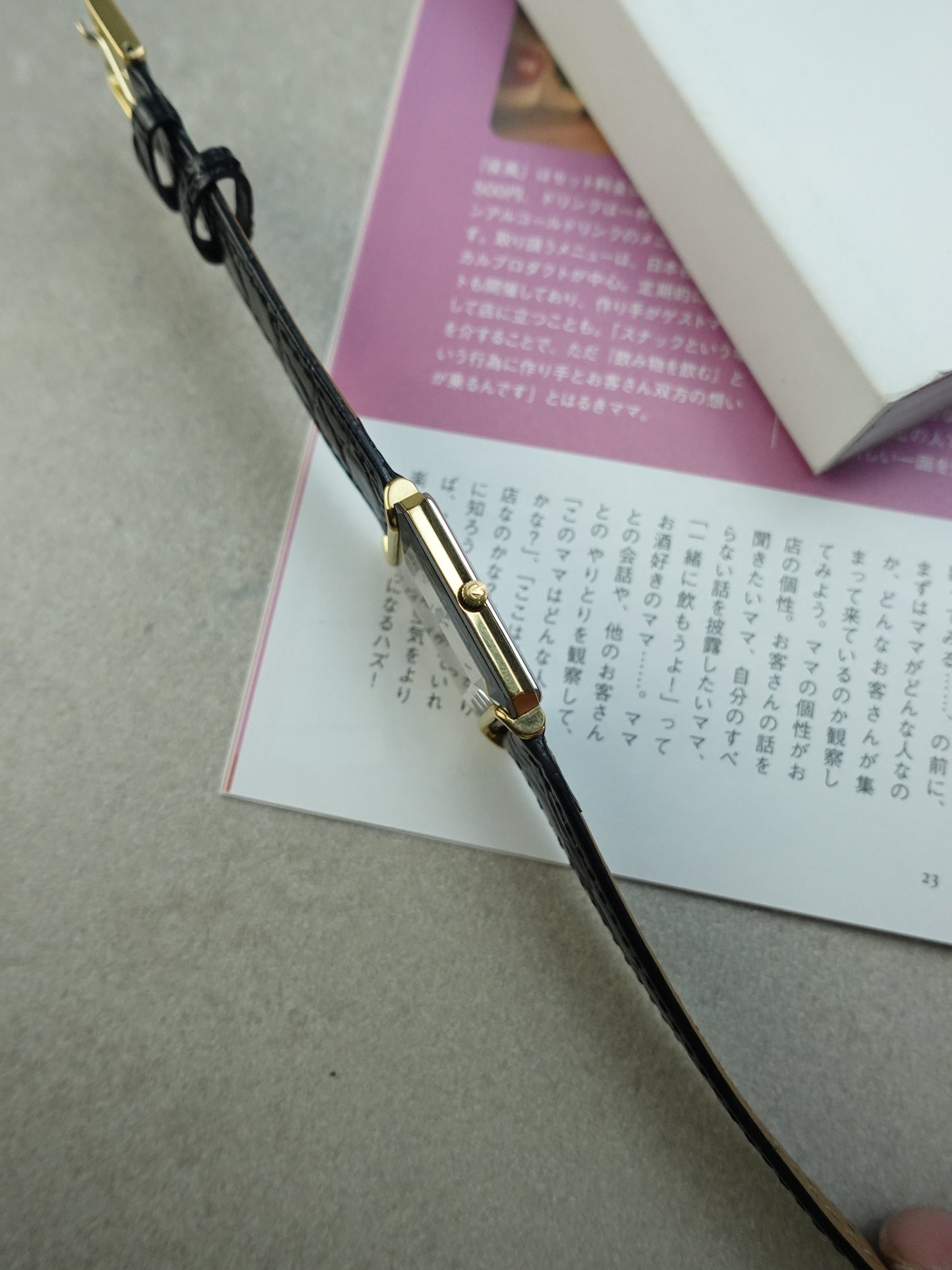 Rado Tank Florence with Faceted Glass and stripe dial