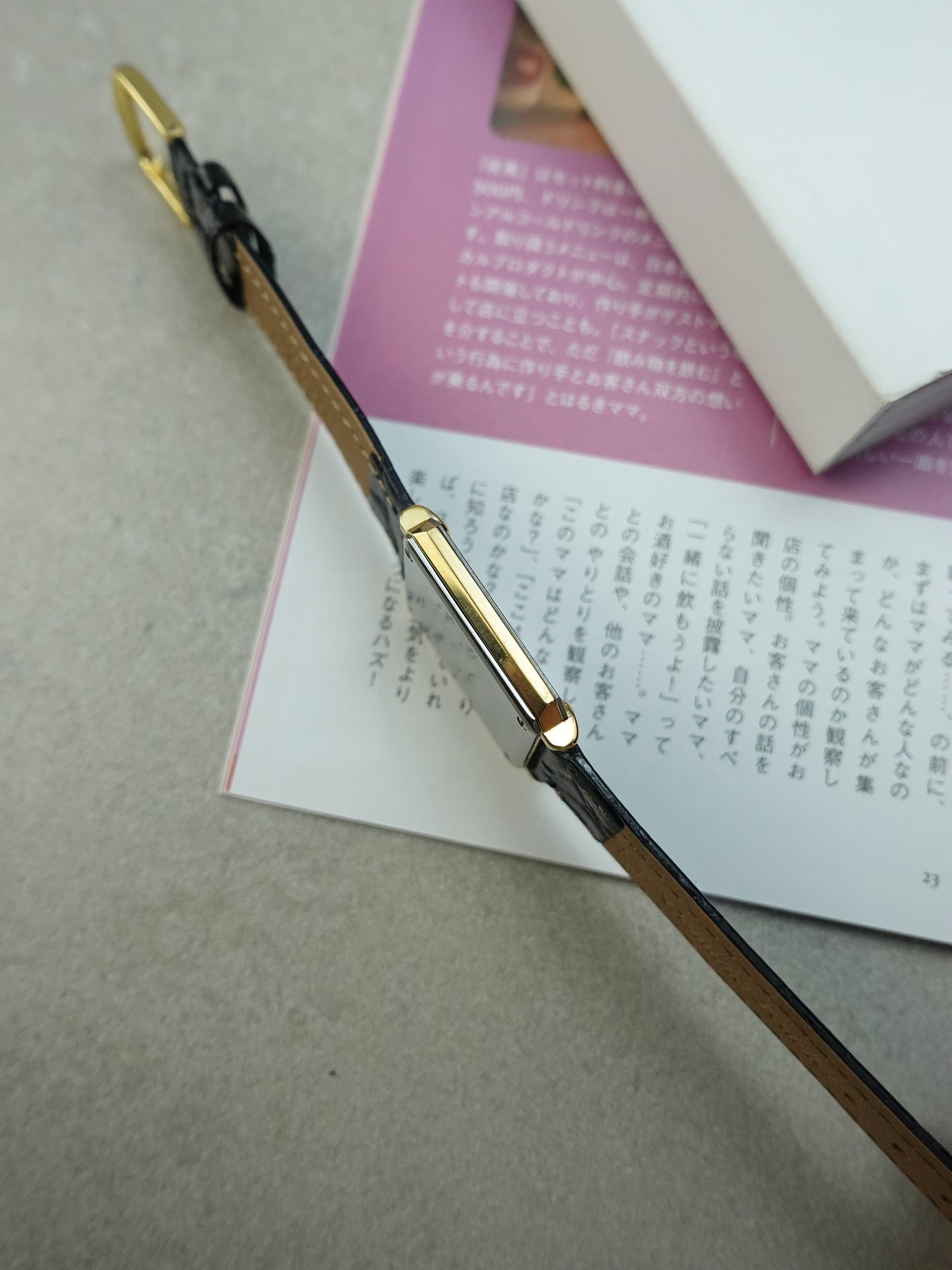 Rado Tank Florence with Faceted Glass and stripe dial