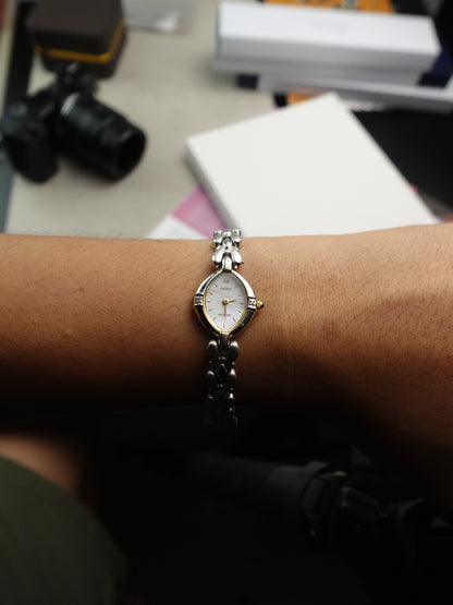 Seiko Exceline bracelet with rainbow mother of pearl