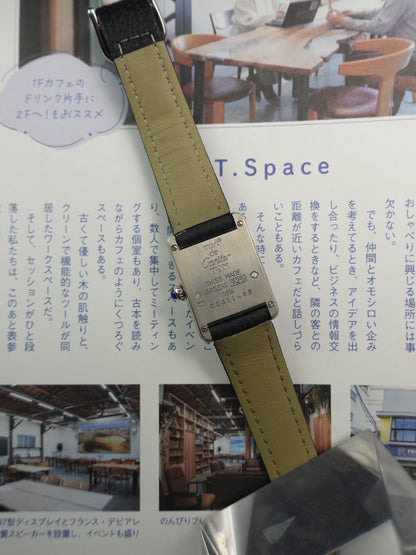 Must de Cartier Tank in silver SM Quartz