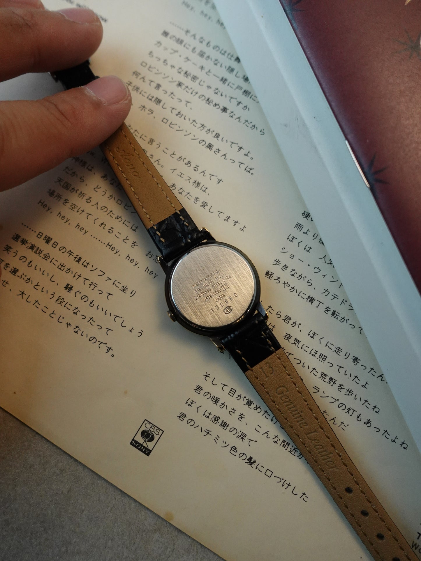 Seiko Alba Moon Phase Mickey Mouse quartz