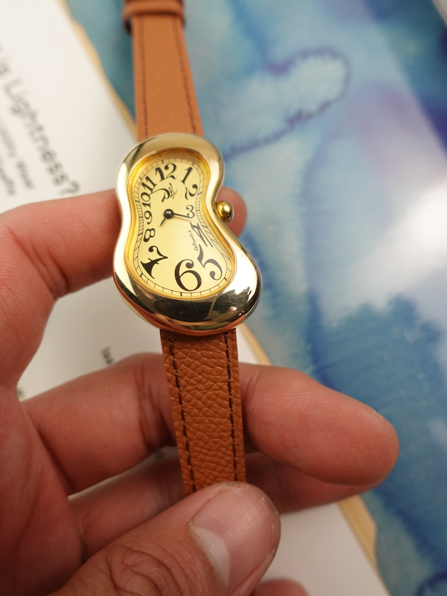 80s Dali's melting watch by Softwatch Original Version 1