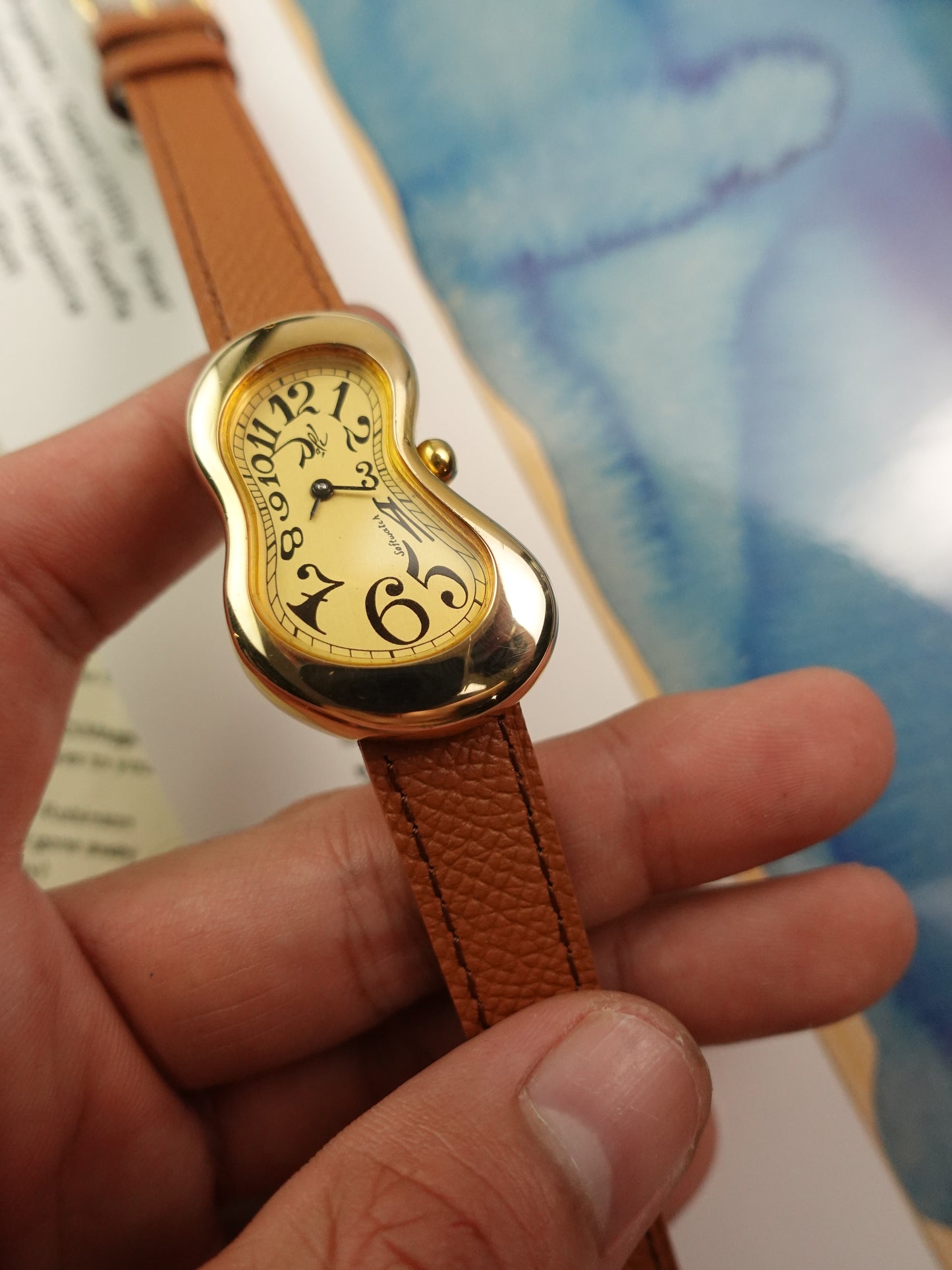 80s Dali's melting watch by Softwatch Original Version 1