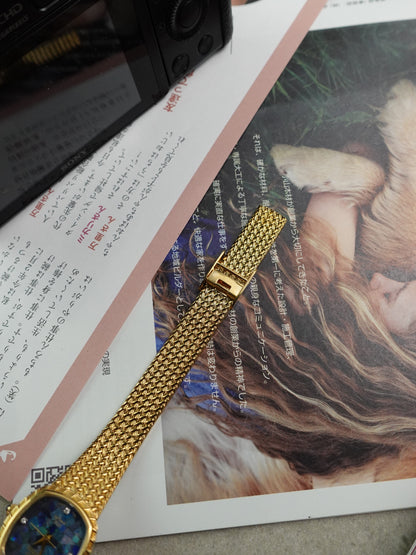 Ladies Montres Collection Opal Dial swiss made Gold