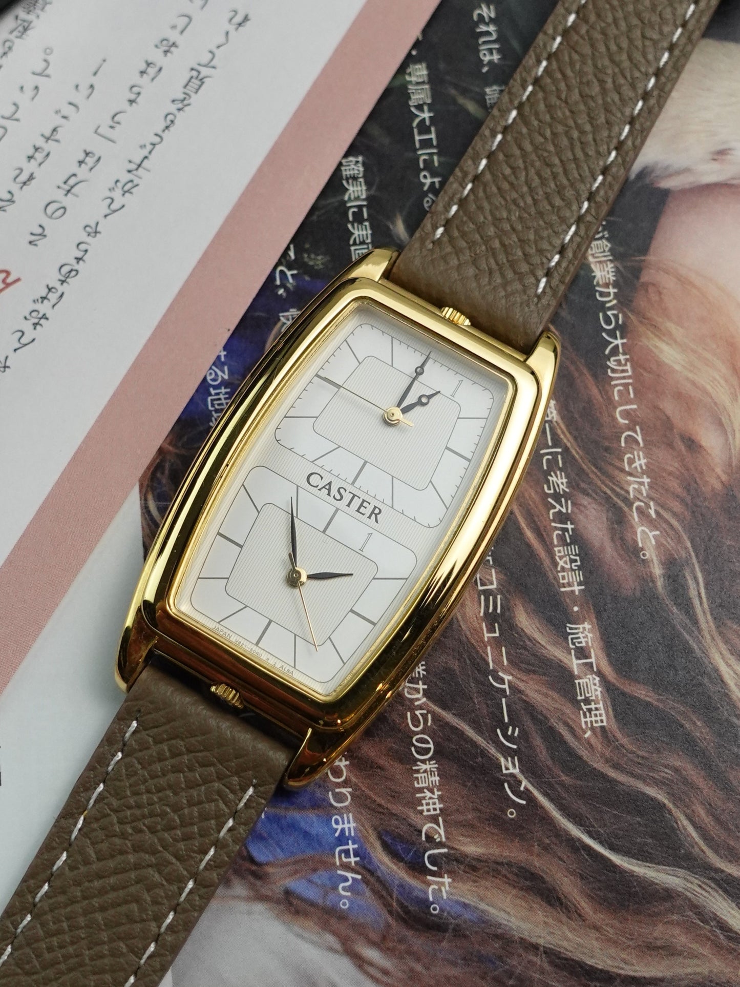 Seiko Alba Caster Dual time quartz