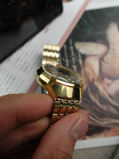 Seiko 5 Automatic Helmut Case with Faceted Glass