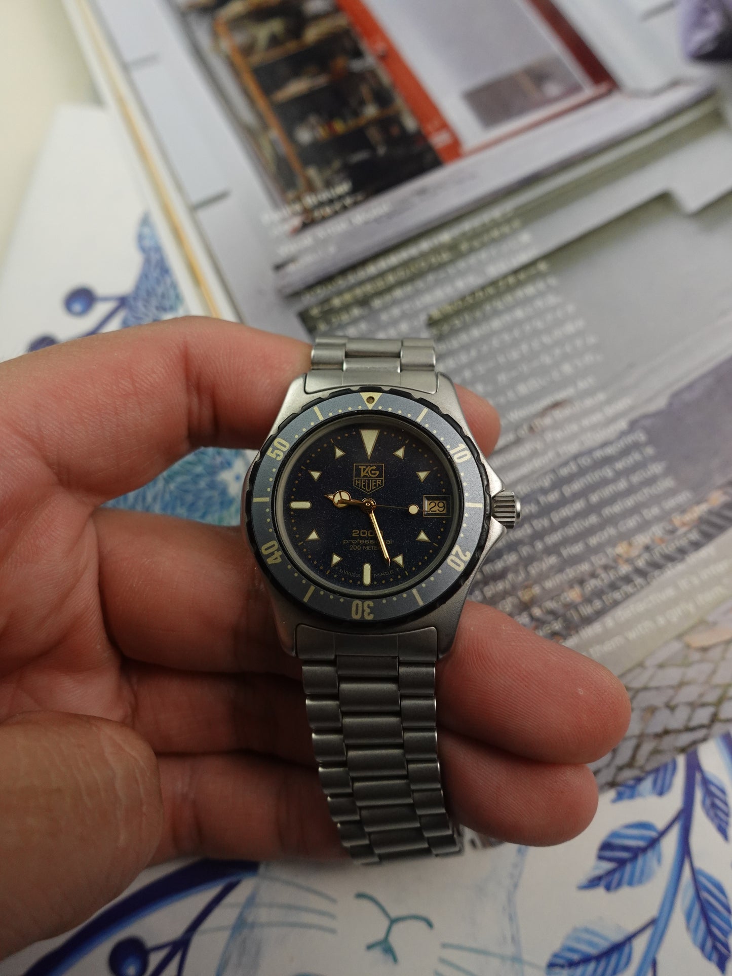 Men's Tag Heuer 2000 Professional 972.613 Ghost Dial