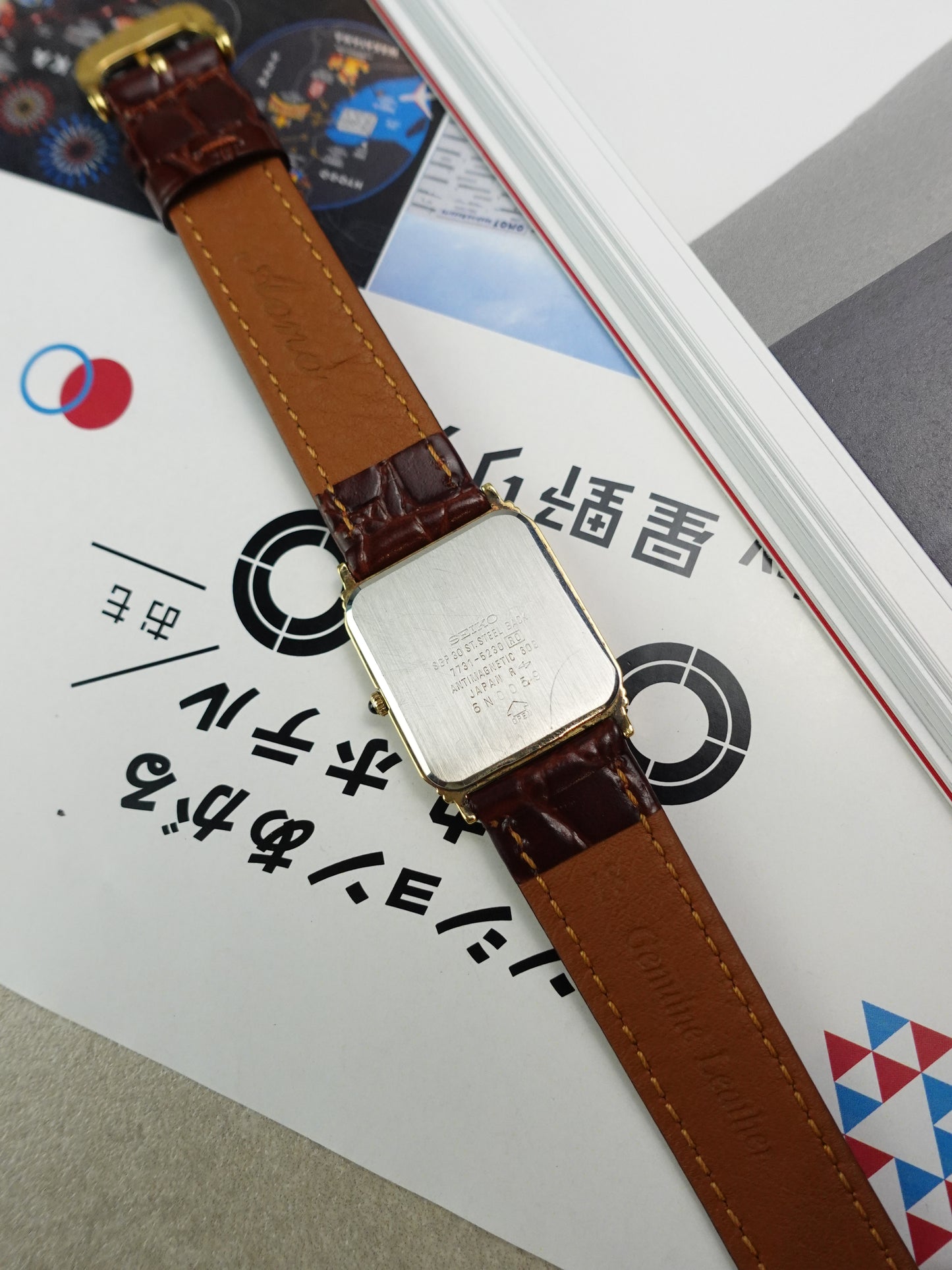 Seiko Dolce SGP30 Art Deco "Chinoise" Case