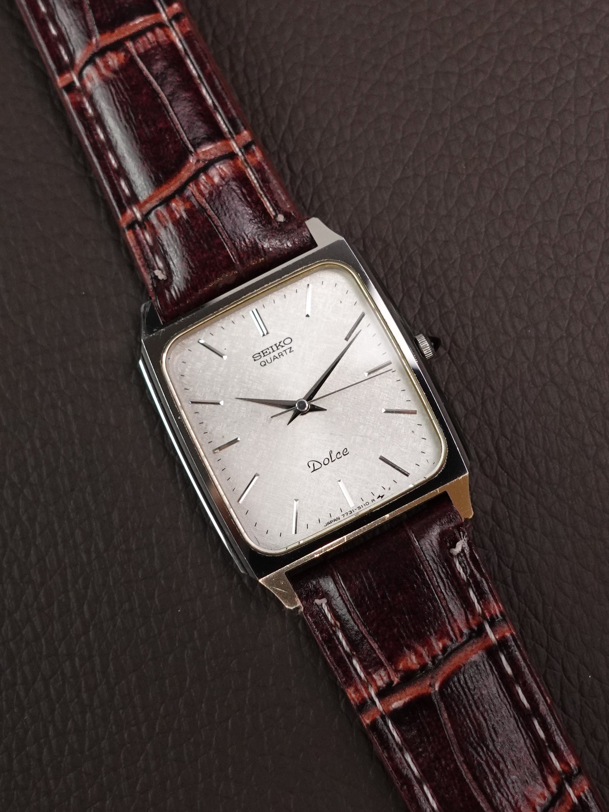 Seiko Dolce Tank 7731-5110 – My First Vintage
