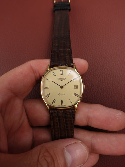Longines Classic Quartz Cushion Case with original box
