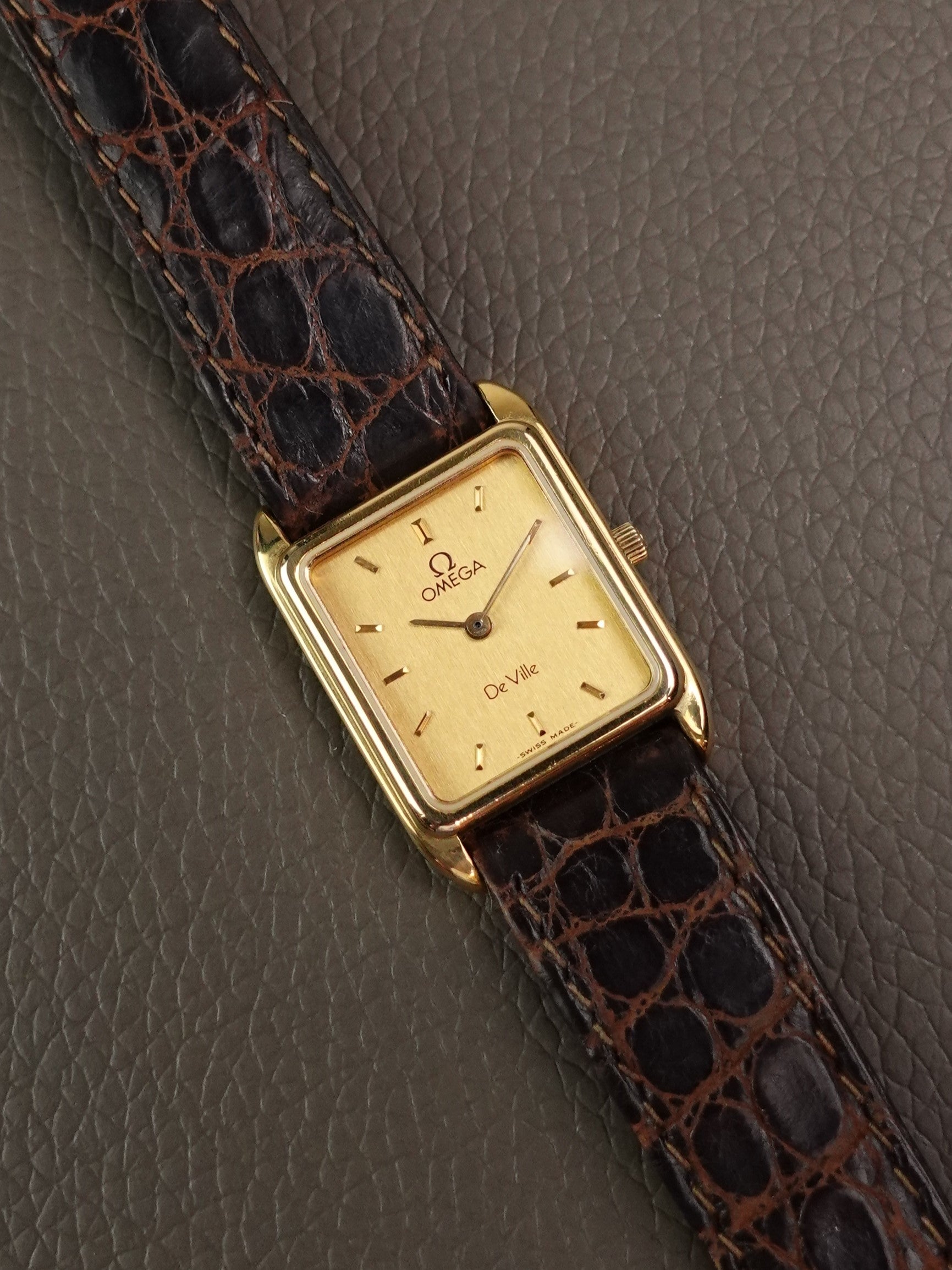 Ladies' Omega De ville Tank quartz Cal.1377 – My First Vintage