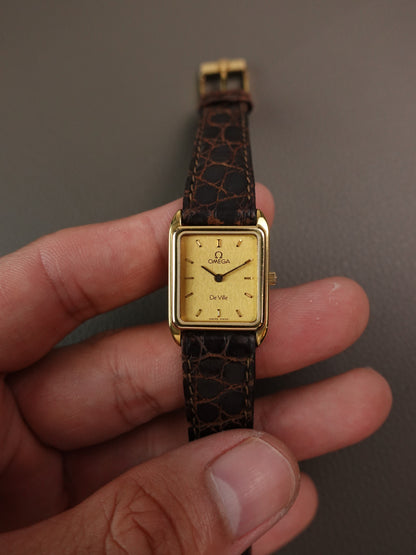 Ladies' Omega De ville Tank quartz Cal.1377