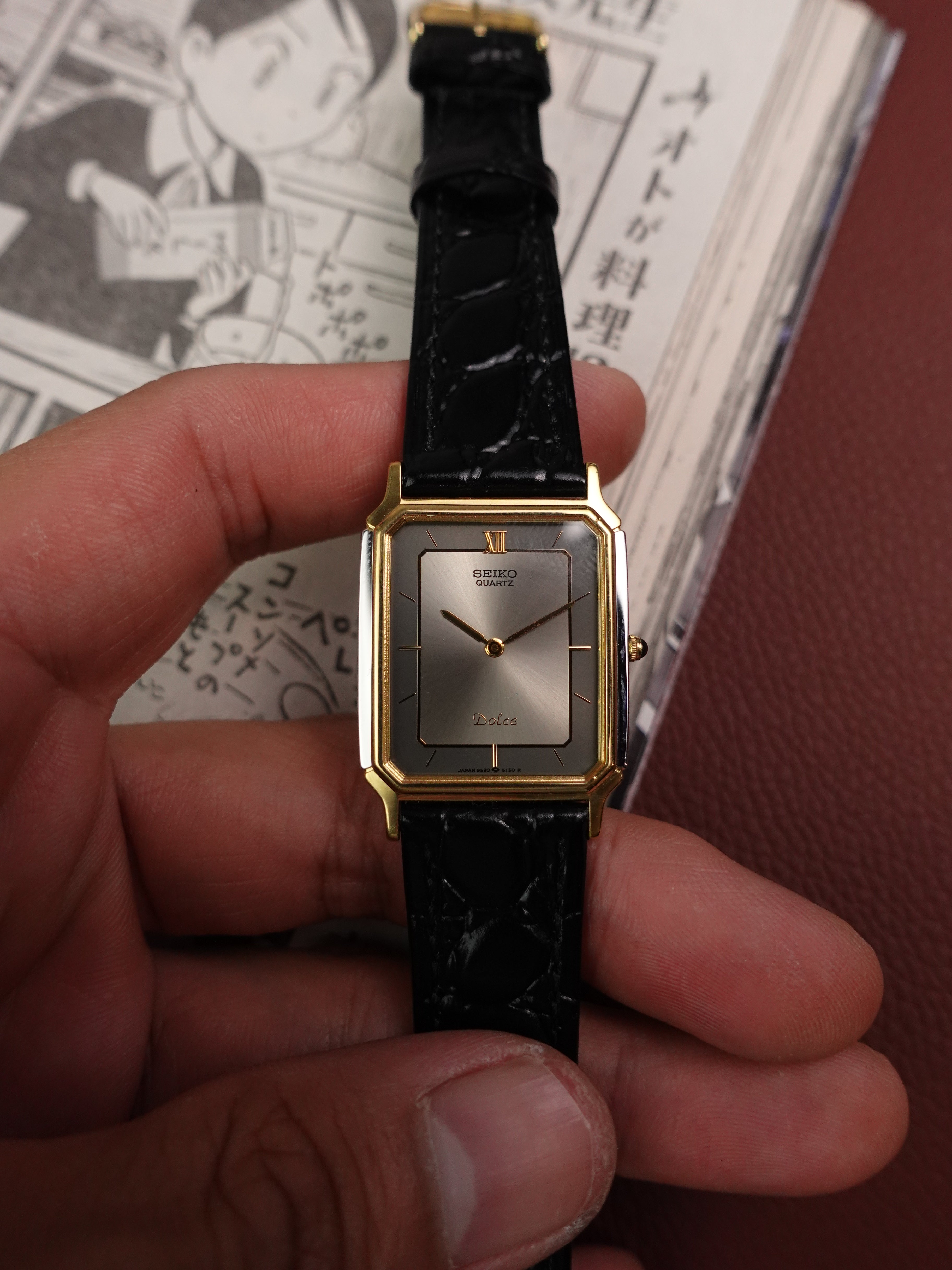 1986 Seiko Dolce 2 tone sector dial 9520-5140 – My First Vintage