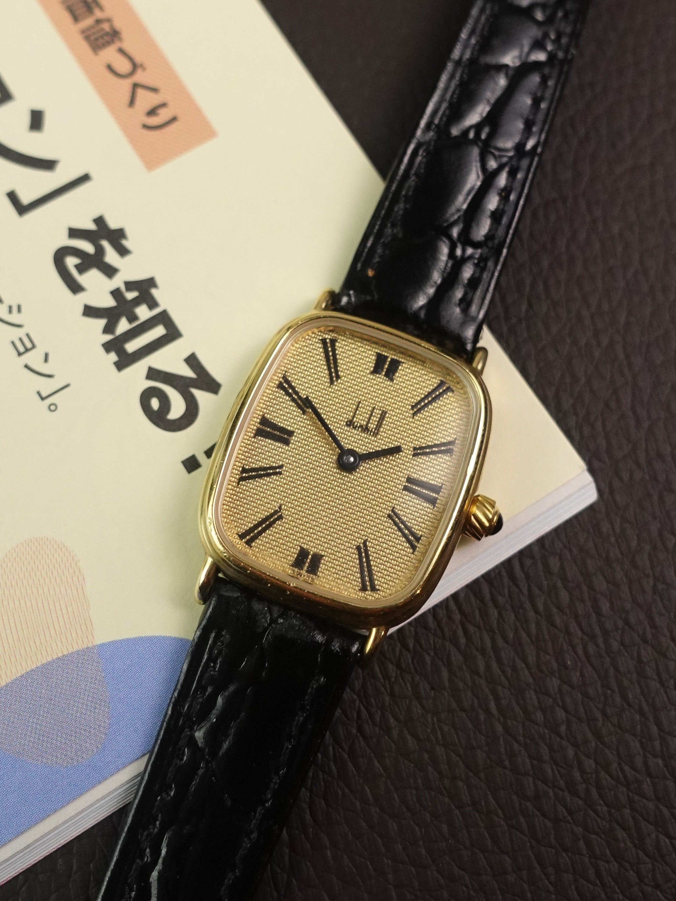 Dunhill Classic Tank Quartz Swiss made – My First Vintage