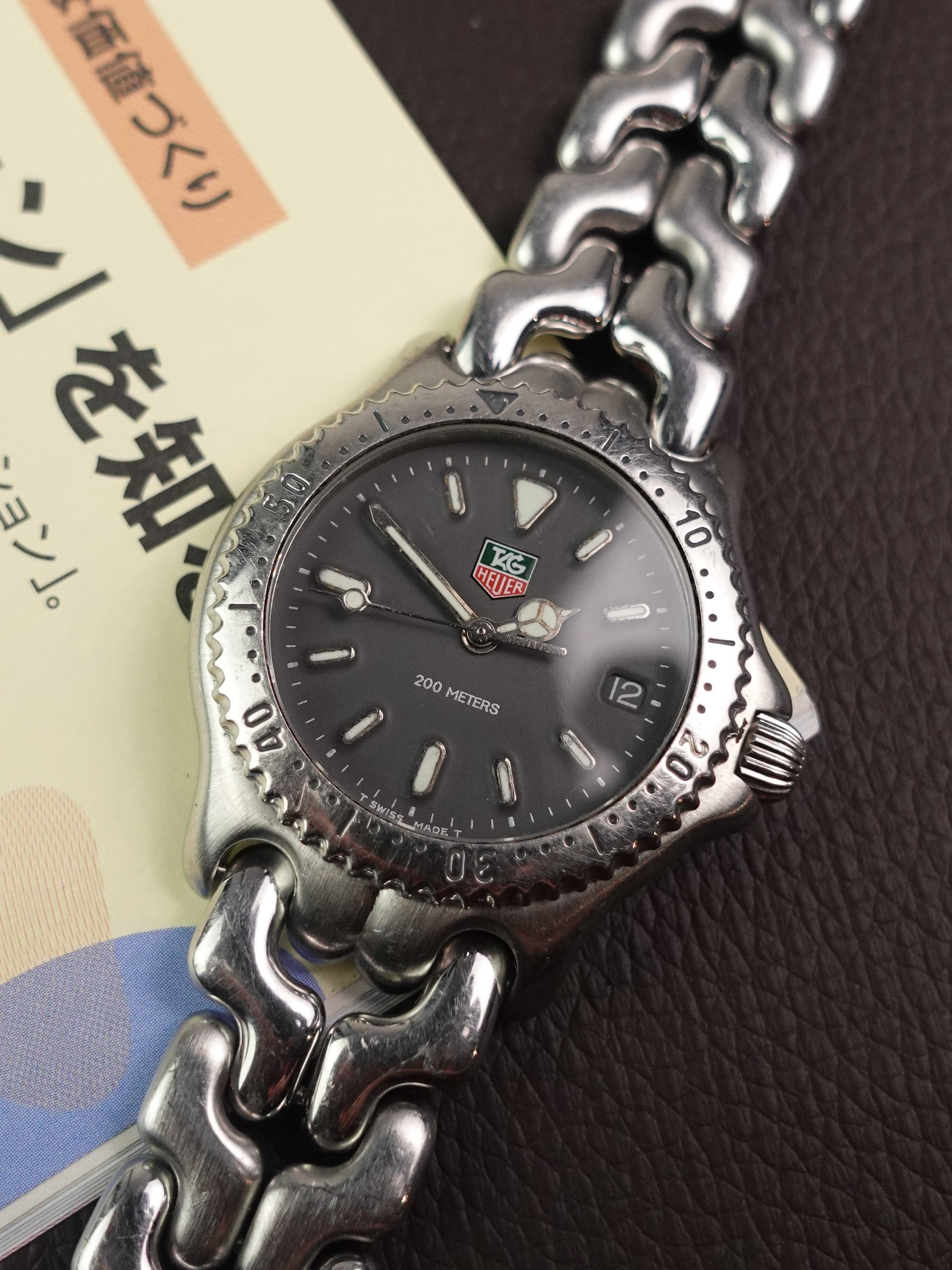 Tag Heuer Professional 200m Links Quartz in Stainless Steel – My