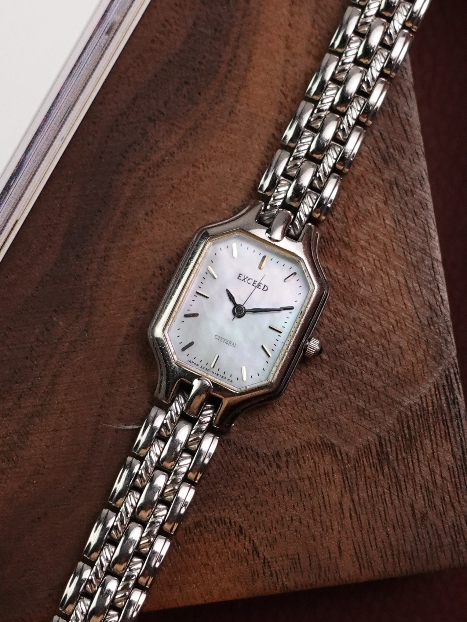 Ladies Citizen Exceed octo mother of pearl dial quartz – My First
