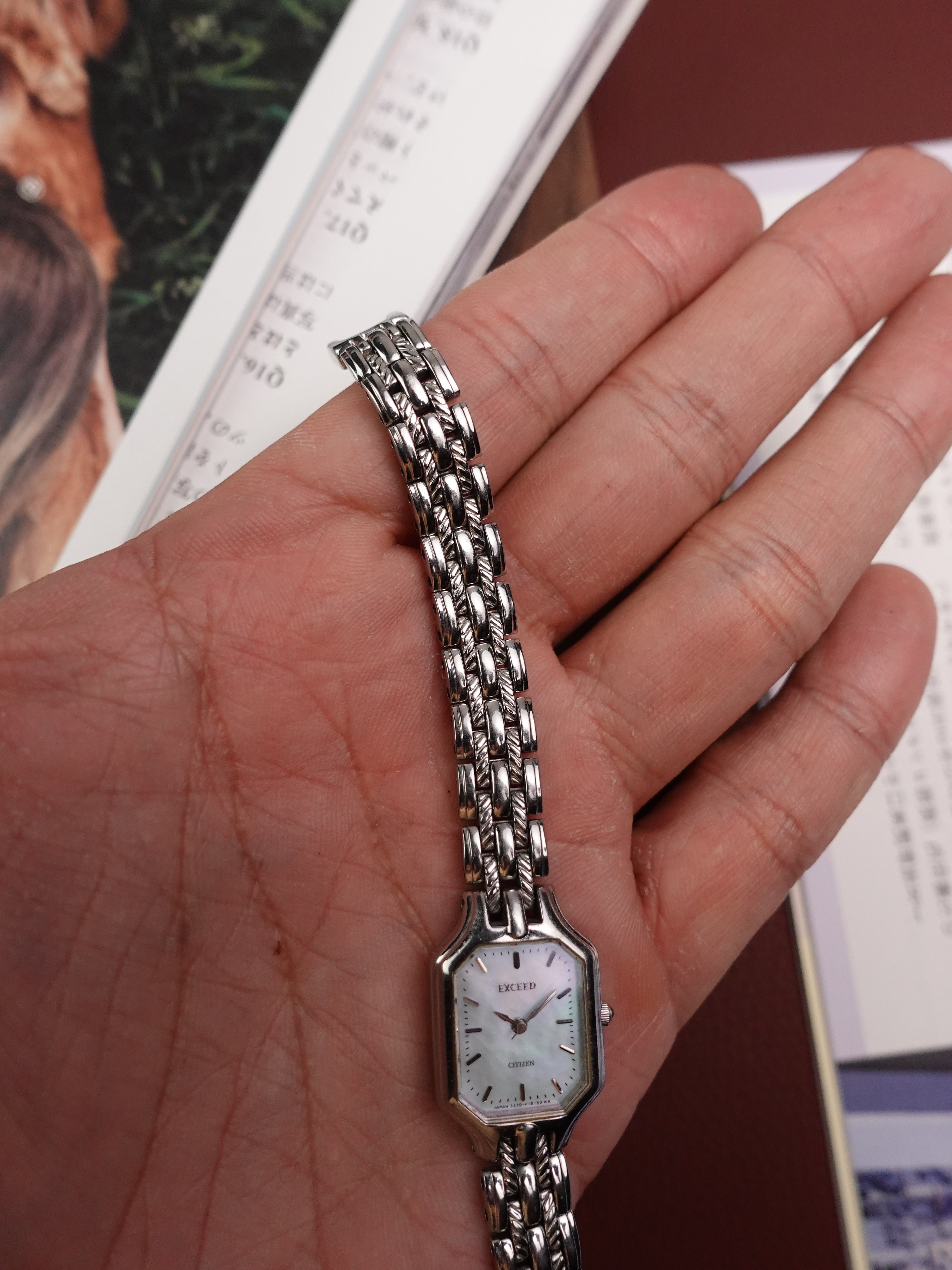 Ladies Citizen Exceed octo mother of pearl dial quartz – My First