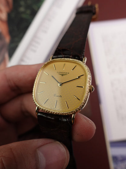 Longines Honeycomb Dial with Art Deco Case Quartz