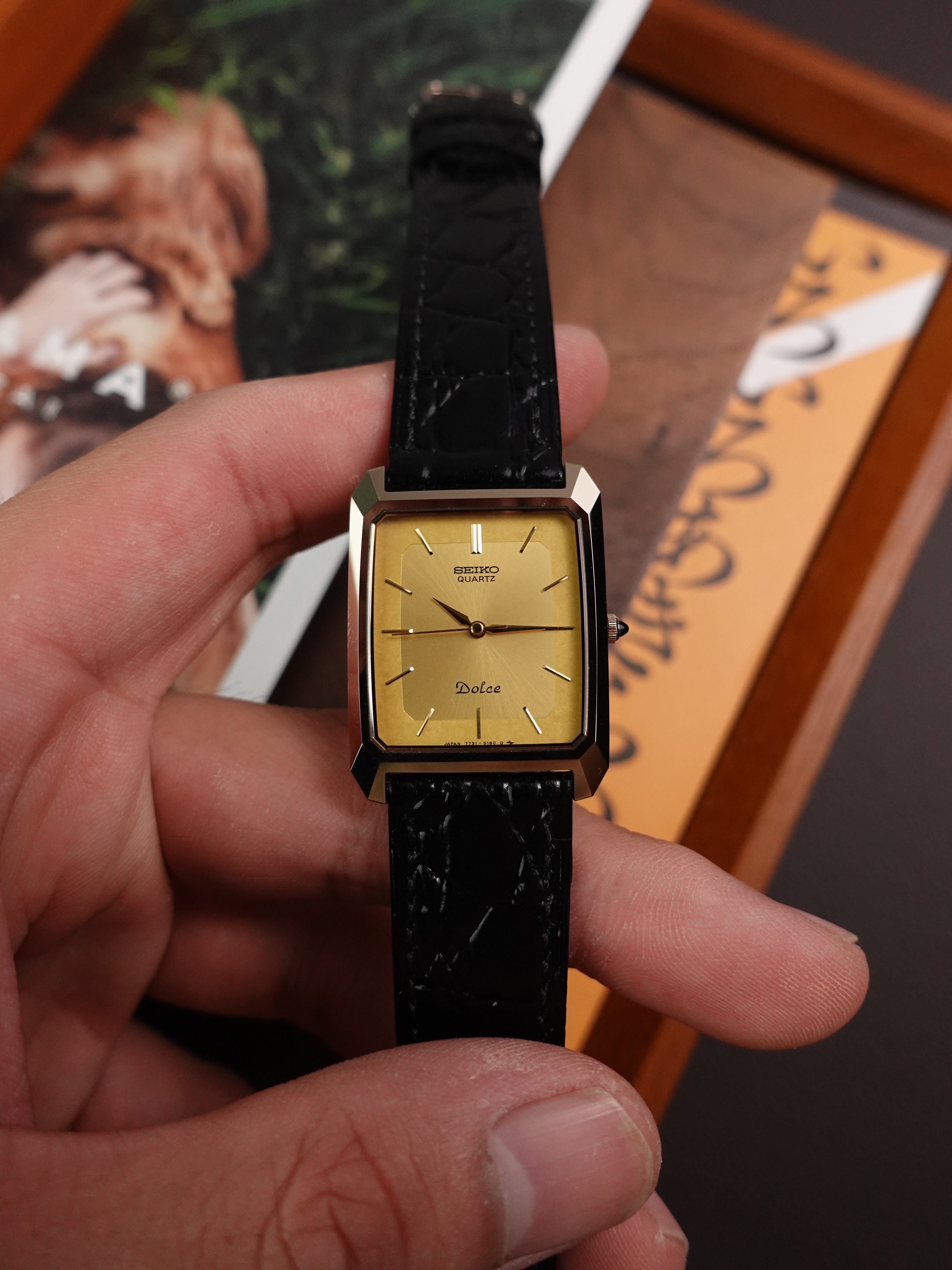 Seiko Dolce 7731-5150 Stainless Steel Tungsten Carbide – My First